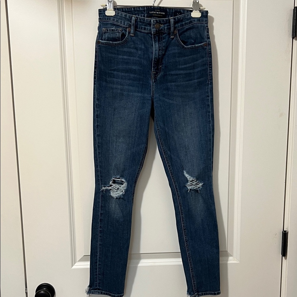 Lucky Brand Dark Blue Skinny Jeans
